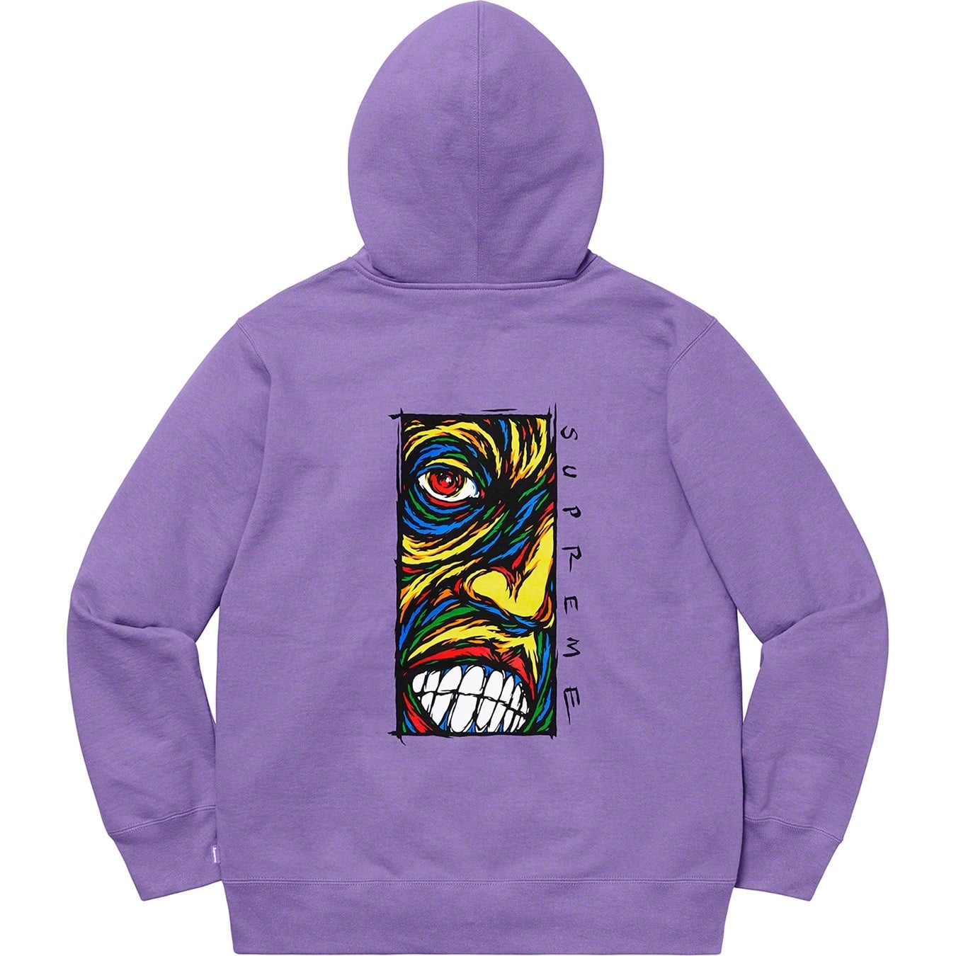 Disturbed Zip Up Hooded Sweatshirt view 9